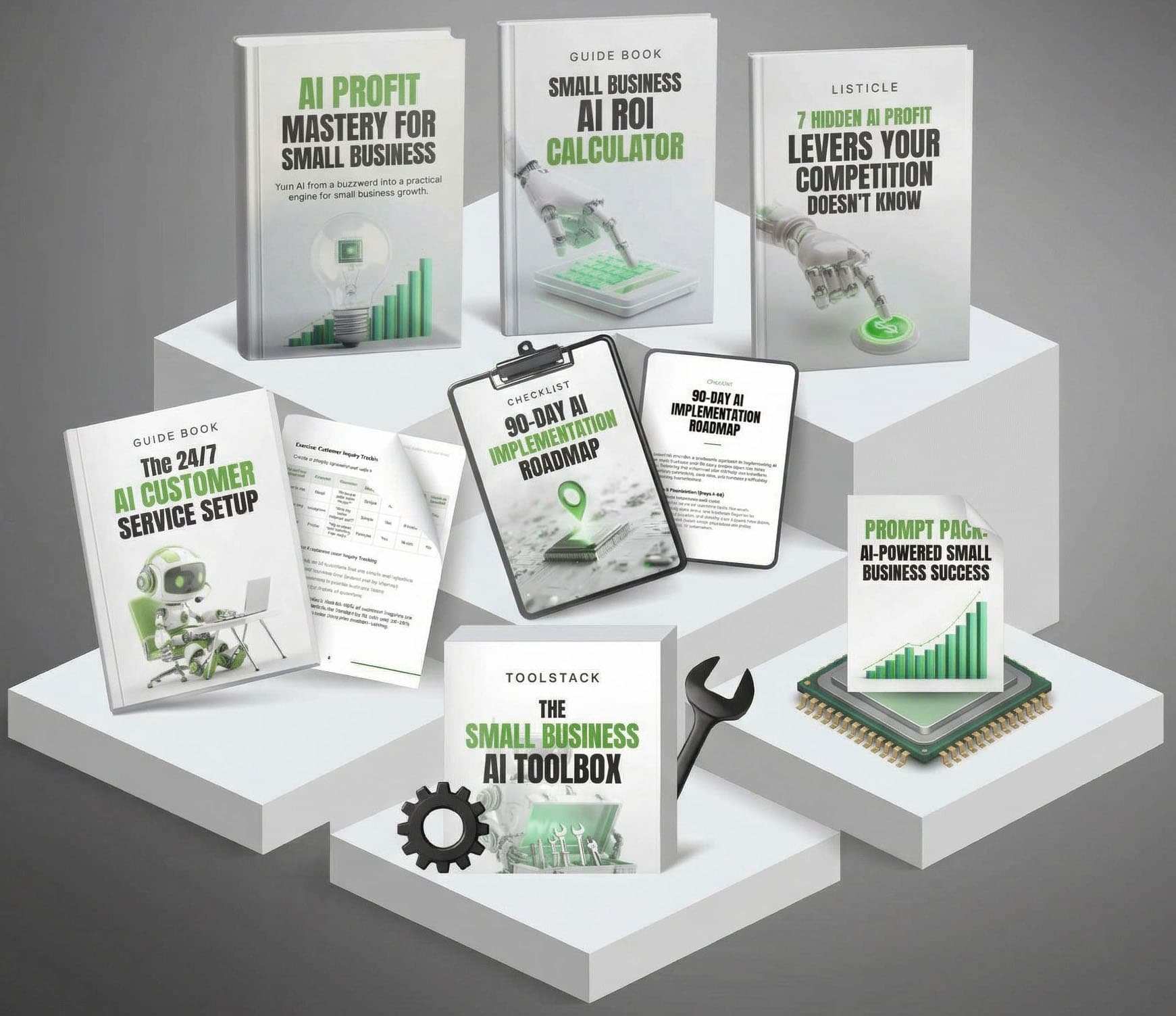 Complete bundle showing all 7 resources displayed together